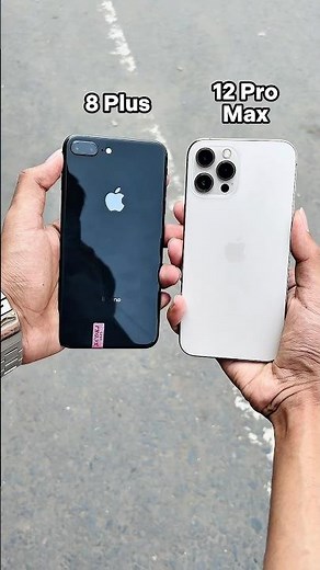 iPhone 8 Plus Vs iPhone 12 Pro Max || Camera Zoom Test! #shorts