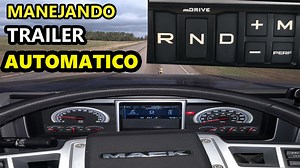 este es un tractocamion con transmision automatica, hace los retrocesos automaticos y los ascensos, como manejar un carro automatico bien explicado para principiantes aprendiendo a manejar. | Karmalan8
