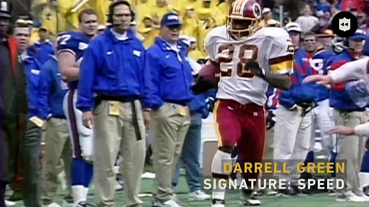 NFL Throwback: Washington Redskins cornerback Darrell Green's signature speed