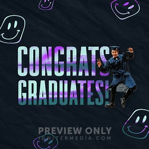 Congrats Graduates! - Social Media Graphics