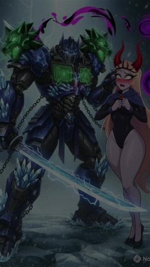 knuckles (me) x Elsa Edit