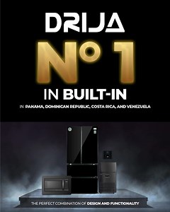 DRIJA: No.1 in built-in appliances. Efficiency, design, and reliability that make a difference in your kitchen. | DRIJA Internacional