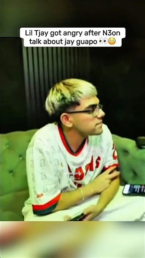 Lil Tjay got angry after N3on talk about jay guapo 👀😳 #n3on #n3onclips #jayguapo