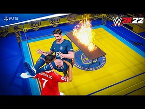 WWE 2K22 - Lionel Messi vs Cristiano Ronaldo | Extreme Rules Match