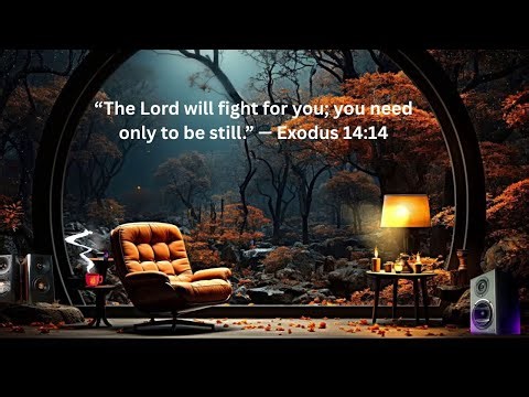 Fall Bible Verse Lofi 🍂 Peaceful Loft Ambience for Relaxing, Reading Studying & Finding Peace