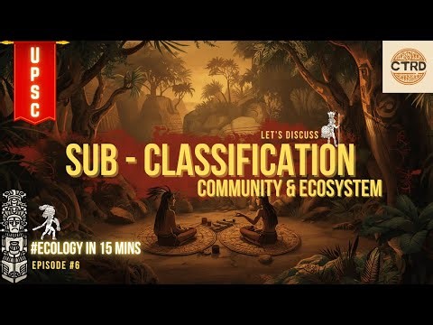 UPSC Ecology Basics: Levels of Organisation - 2 | Prelims + Mains |Ecology in 15 mins | #EP6 #12