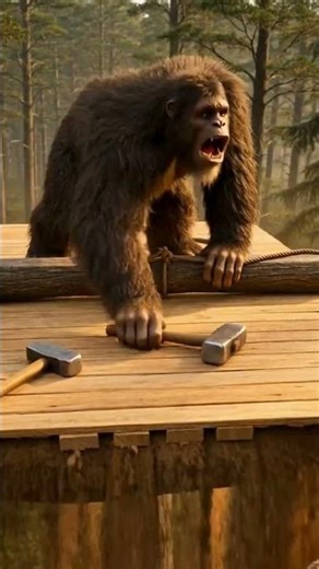 How Bigfoot Built a Treehouse Golf Course Alone