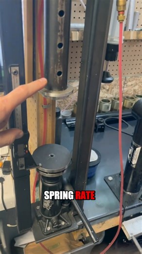 Homemade Spring Rate Tester #dirtbike #priston #viral2025 #fyp #isabellawong | Isabella Wong