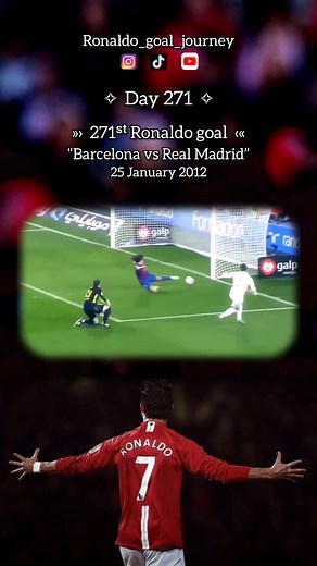 Cristiano Ronaldo Goal Compilation | January 25, 2012 | Barcelona vs Real Madrid