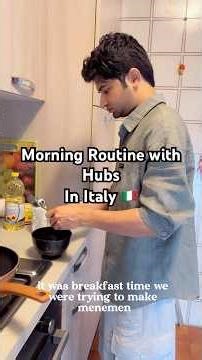 My Morning Routine in Italy with Hubs 🇮🇹 A Productive Morning!