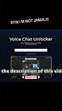How to get voice chat without ID #roblox #voicechat #robloxvoicechat #tweening