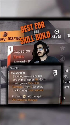 "Refractor Build That Heals, Damages, and Tanks (Division 2) #thedivision #gamingshorts #division2