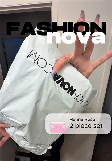 Cute Two Piece Set Unboxing from Fashion Nova