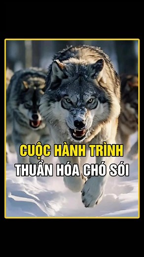 Quá trình thuần hóa chó sói: Bạn đồng hành của con người