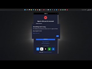 5 Ways To Fix EA Desktop Error Code 10005 | Encountered an unknow error | Something went wrong