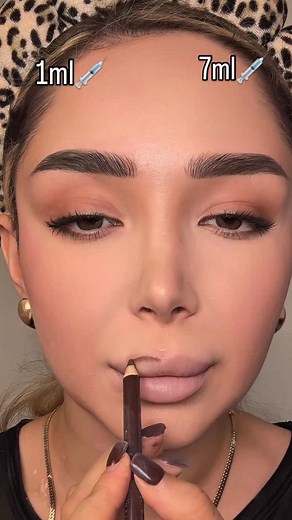 376 reactions · 42 shares | 1ml VS 7 ml #makeuptutorial #makeuptutorials #makeup #makeupideas #makeuptransformation #fyp #wakeupandmakeup #makeupartistsworldwide #makeupwisuda #makeupartist #fypppppppppppppppppppppppppppppppppppppppppppppppppppppppppppppppppppppp | Anisavisage | Facebook