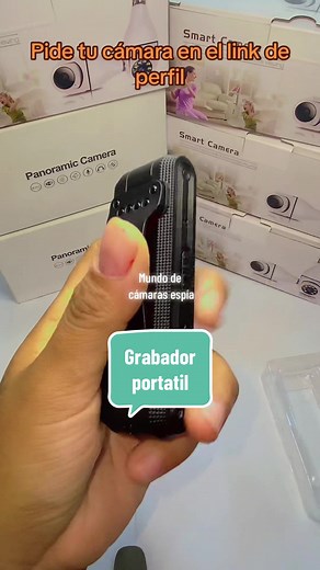 Cámara Espía Portátil: Graba Audio y Video con Facilidad