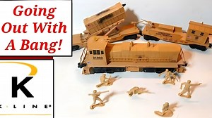 K-Line's Operation Iraqi Freedom Set! - The 'Mother Of All' Military Trains?