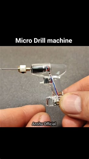 DIY world smallest drill machine #shortfeed #shorts #microdrill #drill