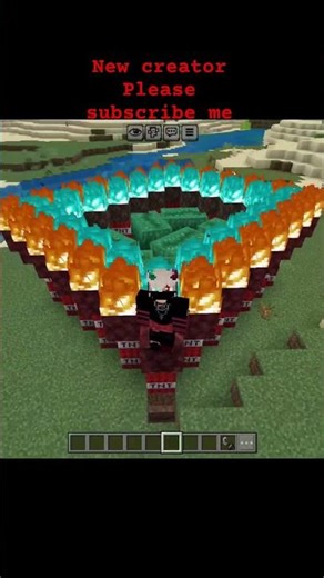 Minecraft crazy moment 😁😁 #1000subscriber #minecraft #13million #gaming #100millon