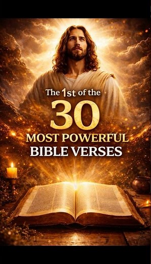 30 Powerful Bible Verses Everyone Needs to Hear Today | Christian Motivation & Faith #Jesus#GodsWord