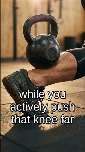 Weighted Knee Anchors Correct Squat Heel Lift