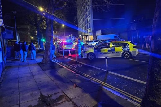 Pictures show scene of tower block fire amid huge emergency service response