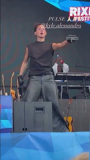 Pulse ✨ by Kyle Alessandro ❤️ (concert 22/07/2025 in Sundsvall in Sweden 🇸🇪 ) #kylealessandro