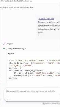 CoPilot 365 Tip 8 Data from an Excel Spreadsheet