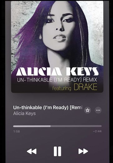 Unthinkable by Alicia Keys Featuring Drake - Lyrics Overview