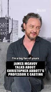 James McAvoy Talks About Christopher Abbott's Professor X Casting #xmen #jamesmcavoy