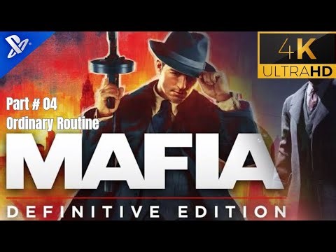 🎮 Title:Mafia Definitive Edition – Chapter 04: Ordinary Routine (PS5 Gameplay | 4K) – No Commentary