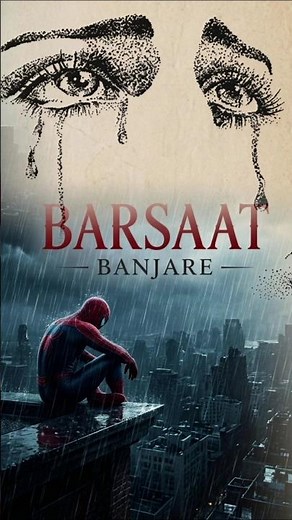 BARSAAT song spider man Brand new days edition (Lyrics edit) #shorts #lyrics #song #music