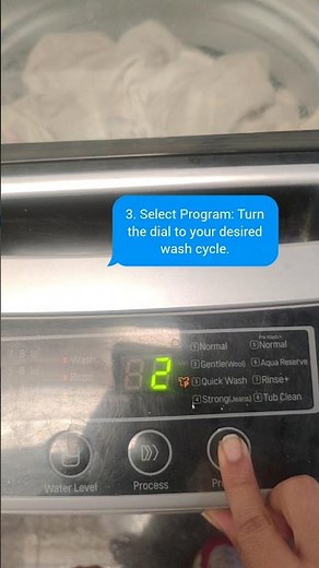 How to use Fully automatic washing machine | LG | #trending #shorts