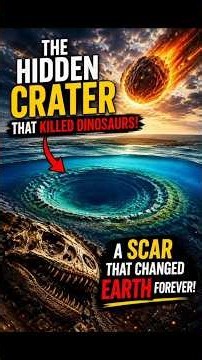 The Crater Hidden Beneath Mexico for 66 Million Years That Ended the Dinosaur Era
