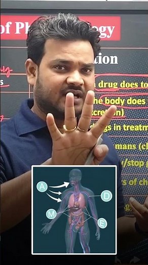 How Drugs Work in Body? | ADME Explained | #pharmacology #medicalshorts #ADME #pharmacokinetics