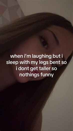Sleeping with Legs Bent to Avoid Getting Taller?