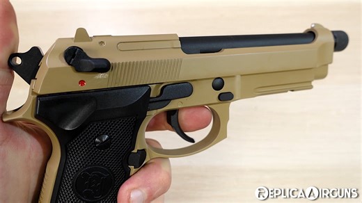 KJWorks M9A1 TBC CO2 Blowback Airsoft Pistol Table Top Review