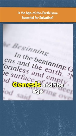 1.3K views · 54 reactions | Is believing in a literal reading of Genesis and a young earth essential for salvation? No. But it’s essential to the doctrine that makes salvation necessary. If millions of years of death and suffering came before Adam’s sin, the Gospel falls apart—that’s not biblical or consistent.  CreationToday.org/421 | Creation Today | Facebook