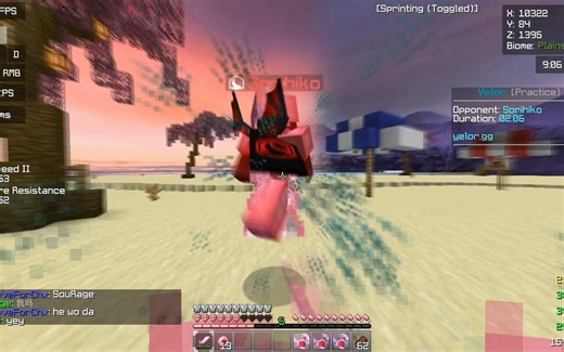 [Vs 16Cps Autoclicker] Yelor&Lunar Client | 240FPS