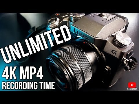 Panasonic Lumix G7 | NO 4K (MP4) VIDEO RECORDING TIME LIMIT 📷