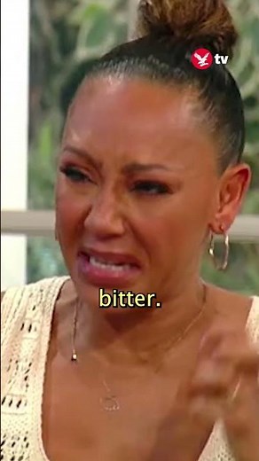 Mel B spits out food and claims it is 'horrible' #news #shorts #food