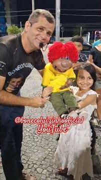 boneco Luizinho com fã #humor #comedia #piadascurtas #comedia