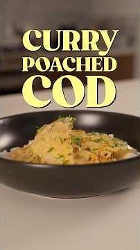 Want to impress your friends? 😏 serve this curry poached cod! Try my recipe out! #recipe