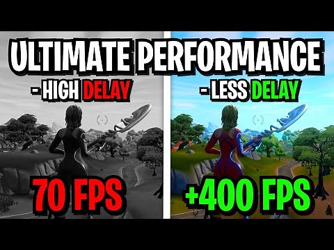 How To Optimize Fortnite for MAX FPS BOOST 🔧 (MAX FPS & Fix FPS Drops in Fortnite)
