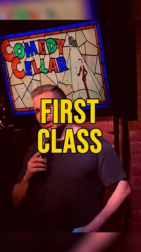 First Class - Comedian Mike Vecchione #mikevecchione #airlinehumor #airplanejokes #firstclass #jokes #standupcomedy #comedian #cleancomedy | Mike Vecchione