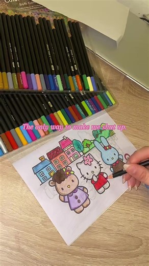 ‏#hellokitty #coloringbook #fyppp