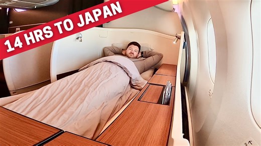 14 Hours of Refined Comfort in Japan Airlines First Class to Tokyo