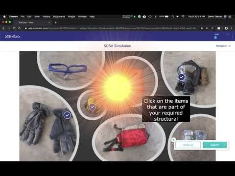 Ukiah Valley Fire Department SCBA Using SimTutor for Demofest 2019