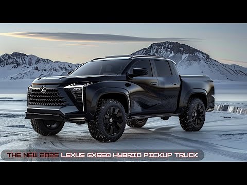 The New 2025 Lexus GX550 Hybrid Pickup Truck: Luxury Meets Utility!